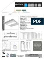 CONFORT LENS E03 600x611x81 SOBREPONER 2F-LT5 24W