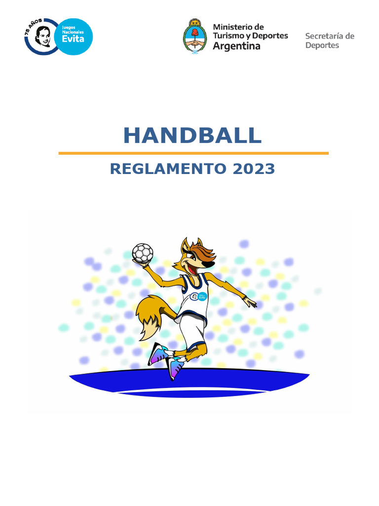 Categorías de Handball por Edades 2023 | PDF | Deportes | Asociación de ...