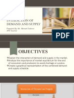 Module 7 - Interaction of Deamnd and Supply