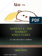 Module 8 - Tha Market Structure
