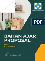 Bahan Ajar Proposal KD 3.28 Dan 4.28