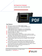 S3302 Handheld Spectrum Analyzer Overview