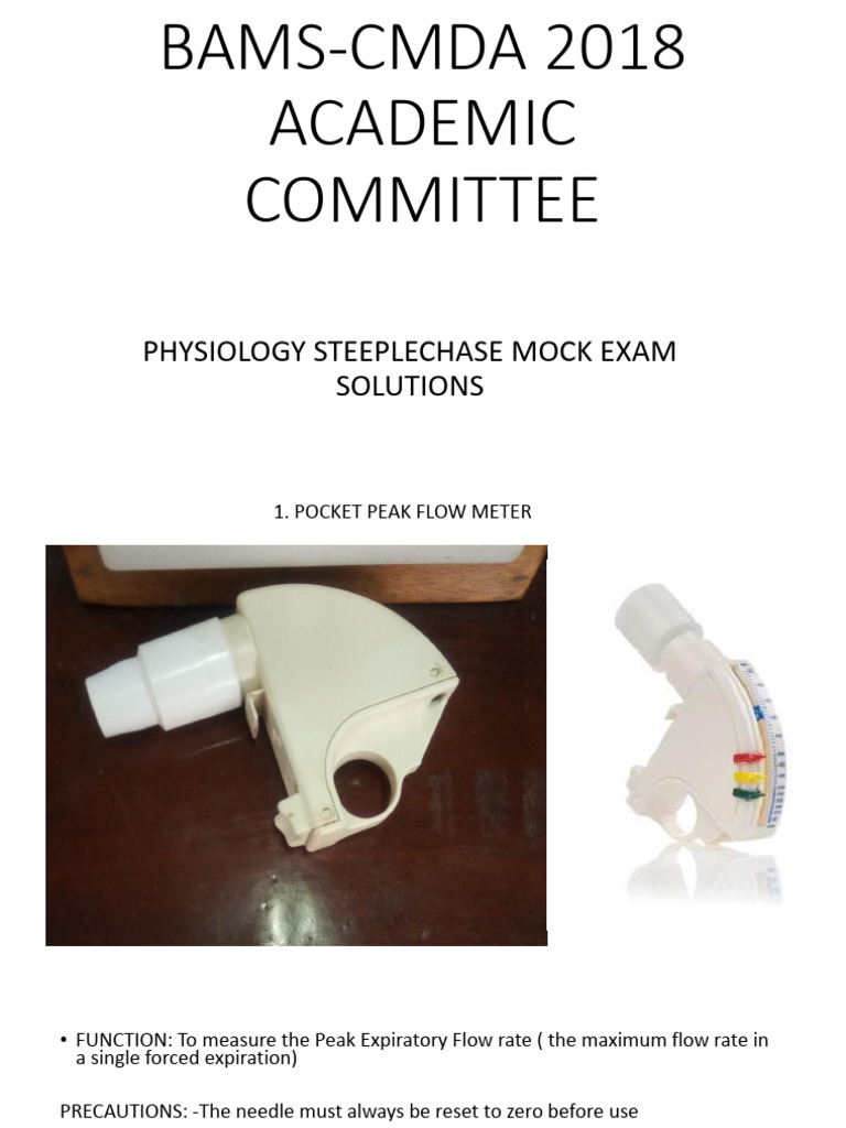 Physiology Practical Instruments Guide | PDF | Lung | Heart