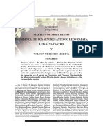 Sesión (Vespertina) Martes 6 de Abril de 2010 Presidencia de Los Señores Antonio León Zapata, Luis Alva Castro Y Wilson Urtecho Medina Sumario