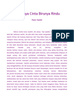 Merahnya Cinta Birunya Rindu