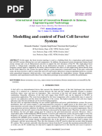 Modelling and Control of Fuel Cell Inverter System