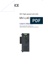 User's Manua L: MV High-Speed Link Unit