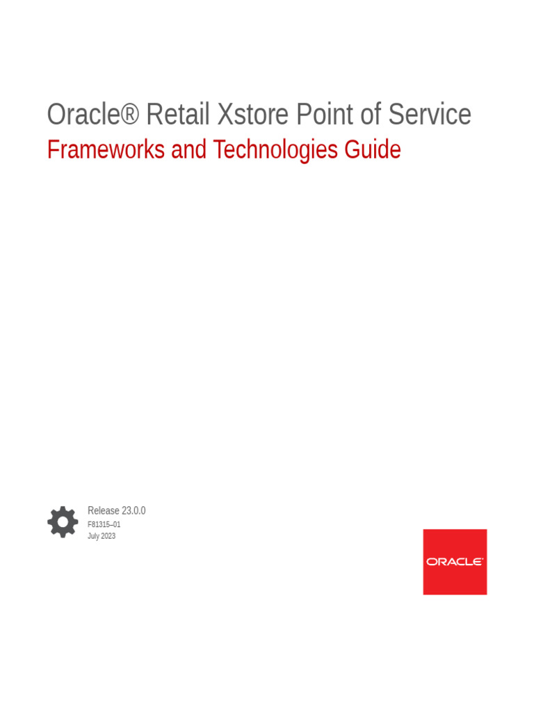 Xstorepos 2300 FTG | PDF
