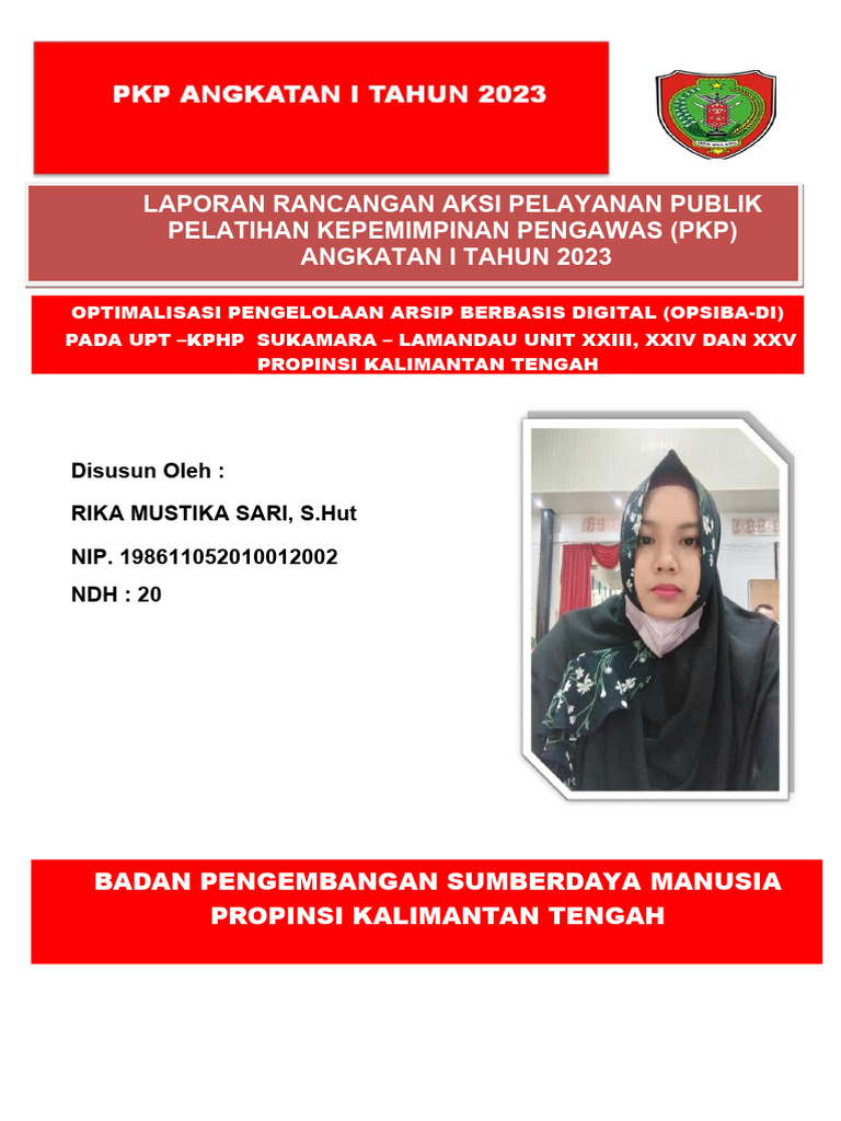 Optimalisasi Arsip Digital UPT-KPHP | PDF | Seni