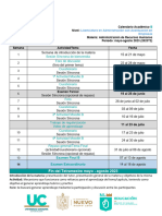 2023T2 Calendario Academico Licenciatura B