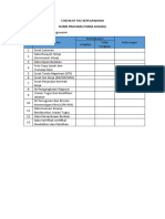 Checklist File Kepegawaian