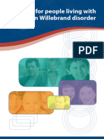 A Guide For People Living With Von Willebrand Disorder