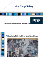 Machine Shop Hazards, Machine Tool Safety