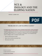 Chapter 12 Science & Technology and The Developing Nation