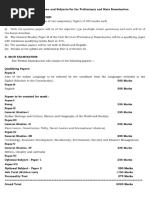 UPSC Syllabus 