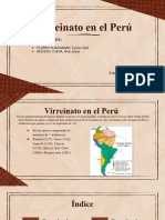 El Virreynato en El Peru