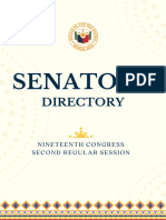 (UPDATED) The Senators' Directory - 10.25.2023