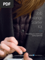 Job Postings Starterkit