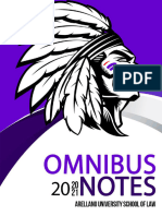 2021 Omnibus Notes