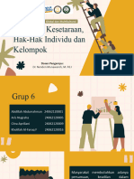 Grup 6 - PPT Keadilan, Kesetaraan Dan Hak-Hak Individu Kelompok