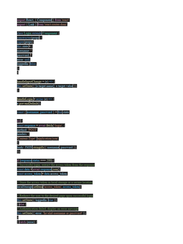 Log in After Bootstrap PDF