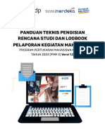 (Versi 1.0) Panduan Pengisian Rencana Studi Dan Logbook Kegiatan Mahasiswa Di Laman PMM