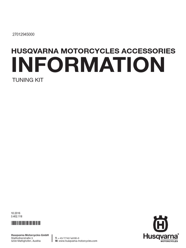 701 Tuning Kit Install - SAS Remove, Airbox, Exhaust | PDF | Biens ...