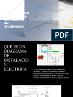 Diagrama de Instalcion de Sistema Electrico en Invernaderos