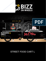 Food Cart Design and Dimensions Guide | PDF | Manufactured Goods