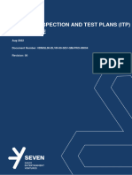 SEVEN Quality Inspection and Test Plans (ITP) Procedure 0DMQL00-DLVR-00-SEV-QM-PRO-00004