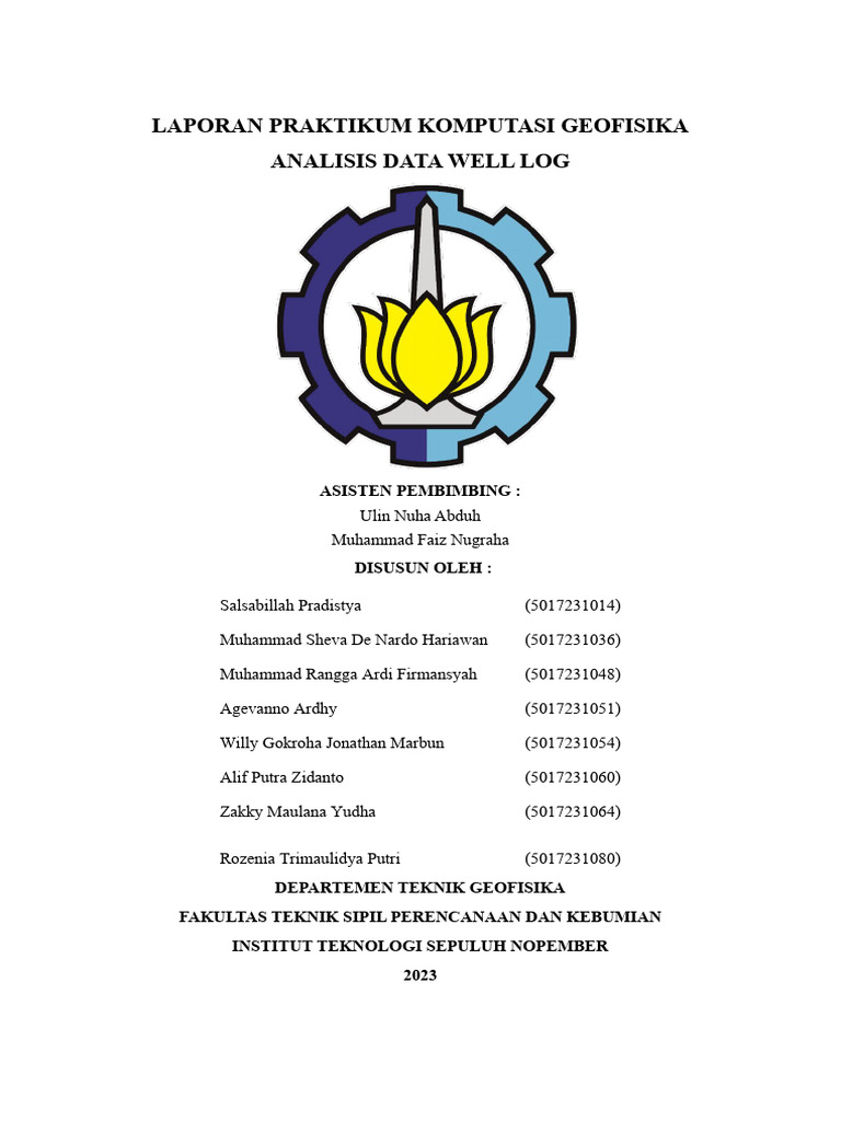 Analisis Data Well Log untuk Reservoir | PDF