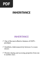 Unit 1-Inheritance