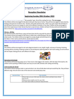 Reception Newsletter Week Beginning Sunday 29th October 2023