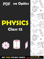 Class 12 Ray Optics Notes PDF | PDF | Physics | Physical Sciences