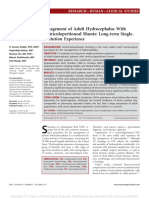 Management of Adult Hydrocephalus With Ventriculoperitoneal Shunts: Long-Term Single-Institution Experience