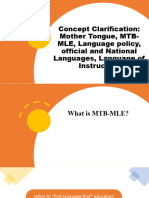 Legal Bases of MTB Mle