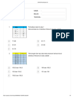 Statistika Kelas Xii