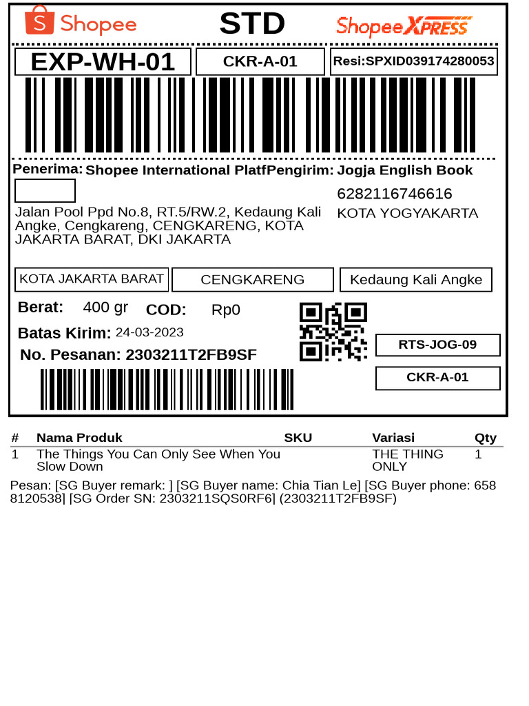 Book Orders for Jogja English Book | PDF