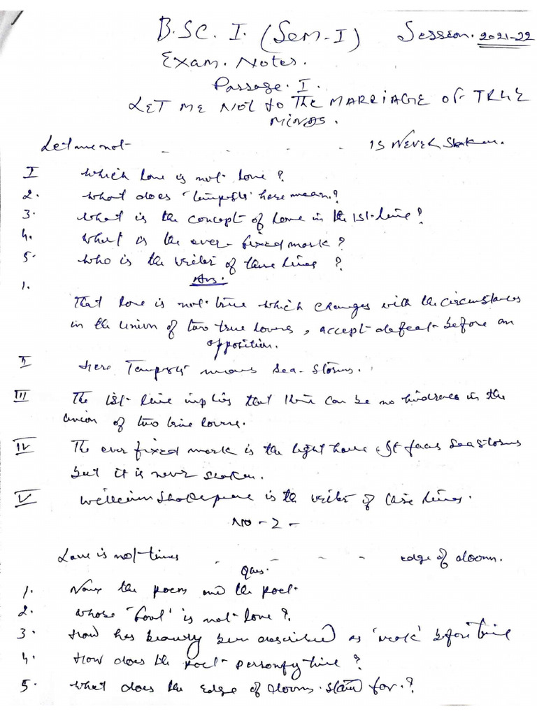 BSC 1 Sem English | PDF