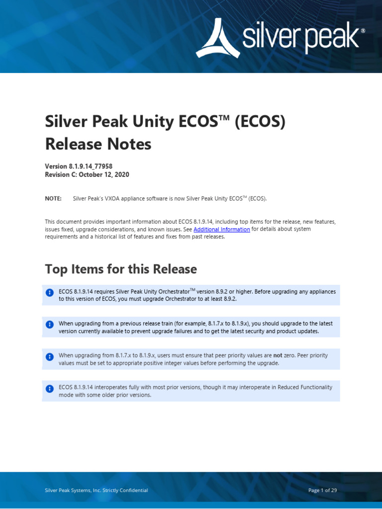 Ecos 8 1 9 14 release notes revc pdf router computing i pv6