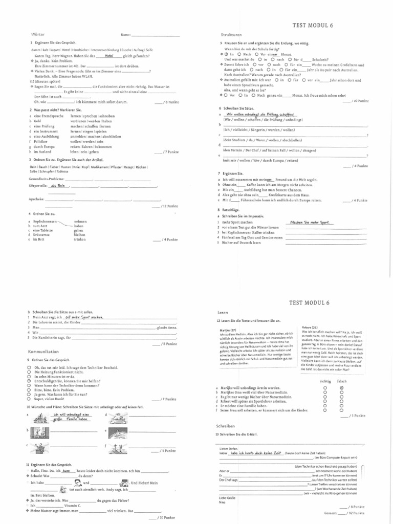 Test Modul 6 | PDF