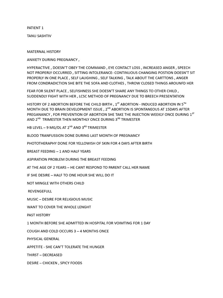 Patient Presenting Complaint Pdf Pregnancy Abortion