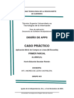 Documento de Proyecto (Documentación y Aplicación Móvil) Segundo Parcial.