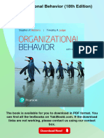 Organizational Behavior (18th Edition)