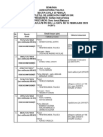 Lista Cauze Penale PCPF3 - 15.02.2023