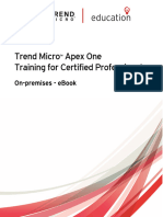 Trend Micro Apex One Training For Certified Professionals - Ebook v4.2