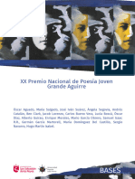 Bases: XX Premio Nacional de Poesía Joven Grande Aguirre