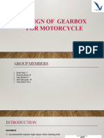 Gear Box Machine Design