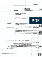 SR 4032-1 Terminologie Drumuri