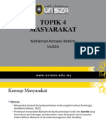 Topik 4 - Masyarakat